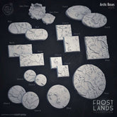 Arctic Bases 3D-printed model